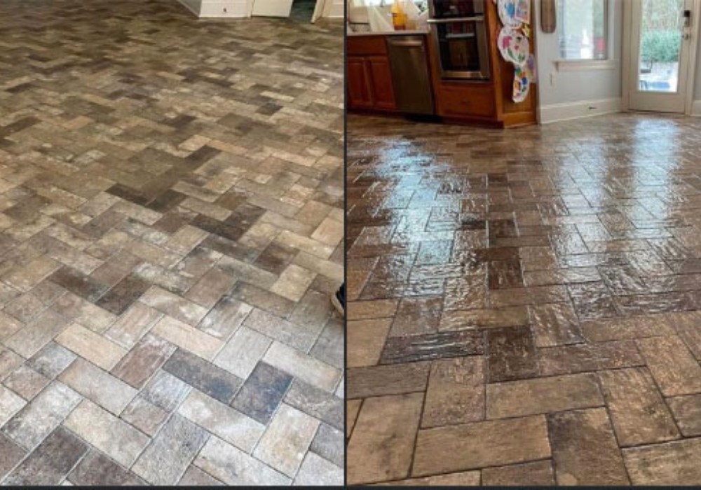 Brick Cleaning/Sealing - D&S Floor Restoration